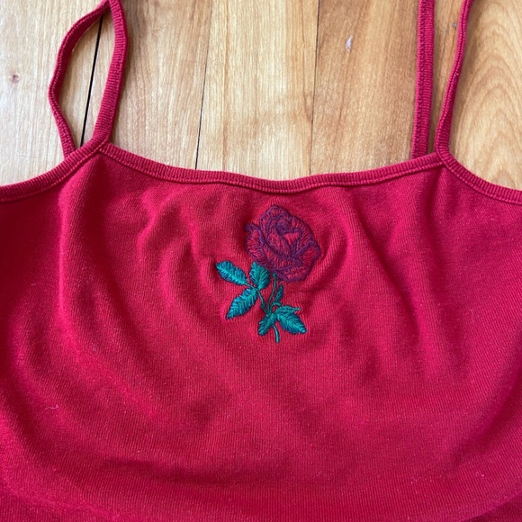 brandy melville rose tank top - Picture 2 of 3